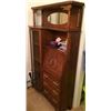 Image 2 : Oak Combination Secretary