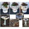 Image 1 : Outdoor Planters and Bird Baths