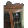 Image 2 : Oak Curio Cabinet