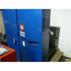 BLUE METAL CABINET