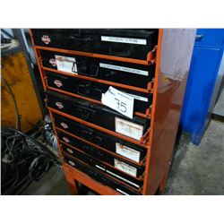 WURTH METAL CABINET & CONTENTS