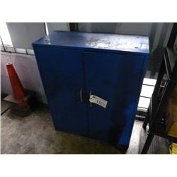 BLUE METAL CABINET