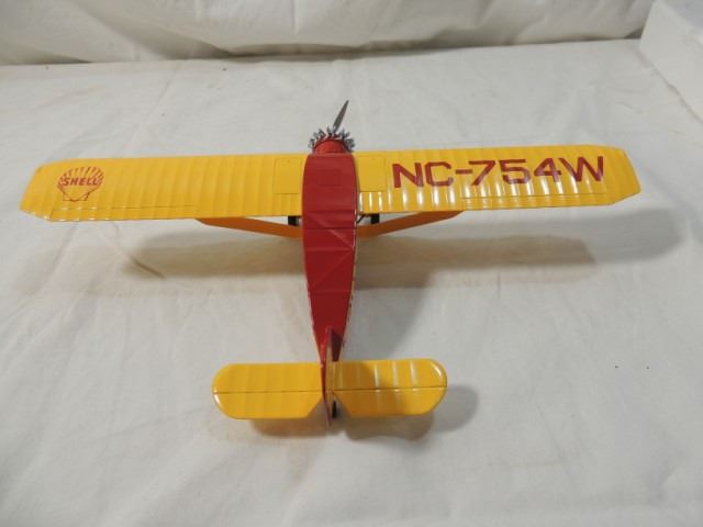 Shell Model Airplanes NEW DIE CAST SHELL OIL GASOLINE AIRPLANE MODEL