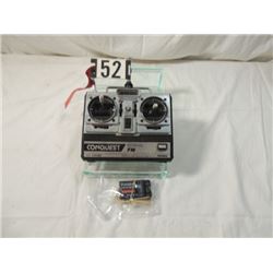 FUTABA CONQUEST FM RC AIRPLANE REMOTE CONTROL UNIT