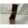 Image 2 : ANTIQUE PRIMITIVE WOOD STORAGE BOX TALL STANDING