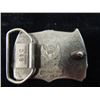 Image 2 : CONFEDERATE SKULL 13 VINTAGE BELT BUCKLE 1981