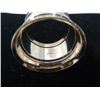 Image 2 : LOT 2 SILVERPLATE SILVER TONE NAPKIN RINGS