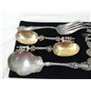 Image 2 : BOX LOT ANTIQUE SILVERPLATE SILVER PLATE FLATWARE