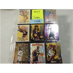 8 CARD LOT BASKETBALL CARDS MINT STARS