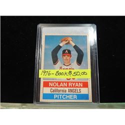 1976 BASEBALL CARD NOLAN RYAN #79