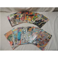 LOT 14 DC JUSTICE LEAGUE COMICS AND MORE