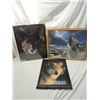 Image 1 : LOT 3 WOLF ANIMAL PRINTS FRAMED LOOSE