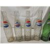 Image 2 : LOT 7 VINTAGE SODA BOTTLES PEPSI SLICE