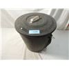 Image 1 : VINTAGE ASH BUCKET ANTIQUE FIREPLACE STOVE FIRE