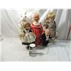 Image 1 : LOT 5 ASSORTED ANTIQUE VINTAGE DOLLS