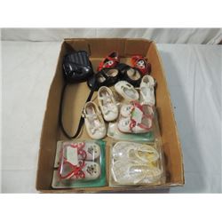 HUGE LOT BABY DOLL SHOES ANTIQUE VINTAGE NEW