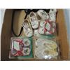 Image 2 : HUGE LOT BABY DOLL SHOES ANTIQUE VINTAGE NEW