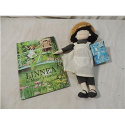 LINNEA IN MONETS GARDEN DOLL & BOOK  SET