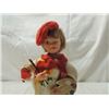 Image 2 : ANTIQUE VINTAGE HARD PLASTIC ARTIST DOLL 6.5"