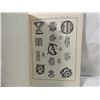 Image 4 : BOOK OF MONOGRAMS AND FANCY LETTERS STENCIL