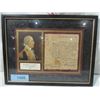 Image 1 : FRAMED COPY GEORGE WASHINGTON PRESIDENT SPEECH