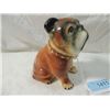 Image 2 : ANTIQUE BULLDOG BULL DOG CERAMIC BANK COOKIE JAR