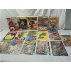 19 COMIC BOOK LOT CHARLTON ATLAS WHITMAN MARVEL