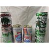 Image 2 : BOX LOT 11 SPORTS RELATED BEER CANS AS SHOWN