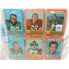 Image 2 : TOPPS FOOTBALL 9 CARD LOT 1971 NFL