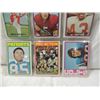 Image 2 : TOPPS FOOTBALL 9 CARD LOT 1972 NFL