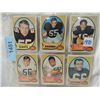 Image 1 : TOPPS FOOTBALL 9 CARD LOT 1970 NFL
