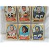 Image 2 : TOPPS FOOTBALL 9 CARD LOT 1970 NFL
