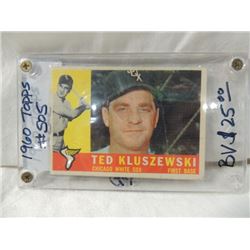 1960 TOPPS BASEBALL CARD #505 TED KLUSZEWSKI