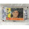 Image 1 : 1960 TOPPS BASEBALL CARD #505 TED KLUSZEWSKI