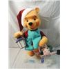 Image 2 : CHRISTMAS ANIMATED WINNIE THE POOH FIGURE