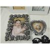 Image 3 : BOX LOT NEW PICTURE FRAMES METAL WOOD MORE