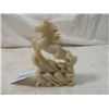 Image 1 : NICE ALABASTER OR SOAP STONE COMPOSITE HORSE