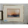 Image 1 : ORIGINAL PHOTO SIGNED WIRTZ SAILBOAT LAKE SUNSET