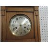 Image 2 : OAK CASE MISSION ARTS CRAFTS ANTIQUE  WALL CLOCK