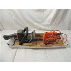 LOT 2 BLACK & DECKER TRIMMER & SAW