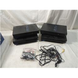 MIXED BOX LOT PS2 NON WORKING CONSOLES AS SHOWN