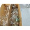 Image 2 : TWO BOXES FULL OF CLEAR GLASS DECORATION HOME