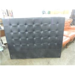 NICE VINYL COVERED TUFTED FULL SIZE BED HEADBOARD