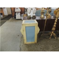 SHABBY CHIC WOOD BATHROOM CABINET TOWEL RODS