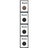 Image 1 : An ANACS certified lot of Victoria Large Cents as follows:...