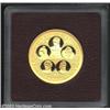 Image 2 : Elizabeth II gold 100 Dollars 1977,...