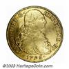 Image 1 : Charles IIII gold 8 Escudos 1795P-JF,...