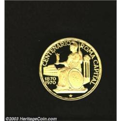 Gold 750 Pesetas 1970 Athena,...