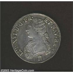 Louis XVI Ecu 1784-K,...