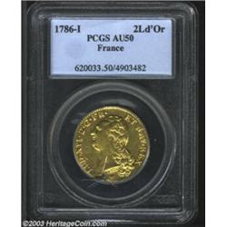 Gold 2 Louis d'or 1786-I,...